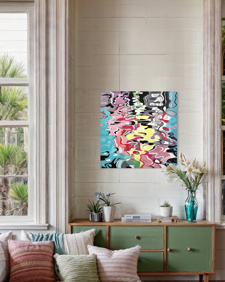Original Abstract Painting by Angela Wichmann