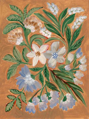 Original Illustration Floral Paintings by Nikita Jariwala