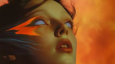 Print of Surrealism Women Digital by Chris Hana