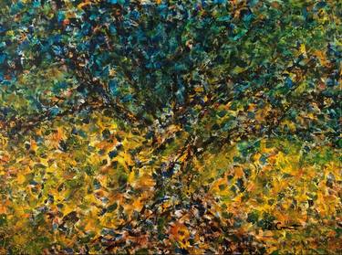 Print of Abstract Tree Paintings by Darryl Grant