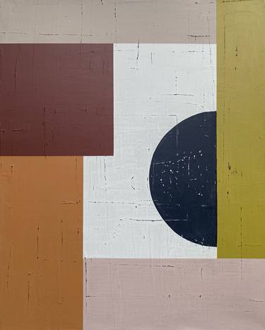 Original Conceptual Geometric Paintings by Henriette Fabricius