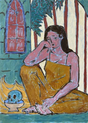 Original Expressionism Women Paintings by Sava Harris