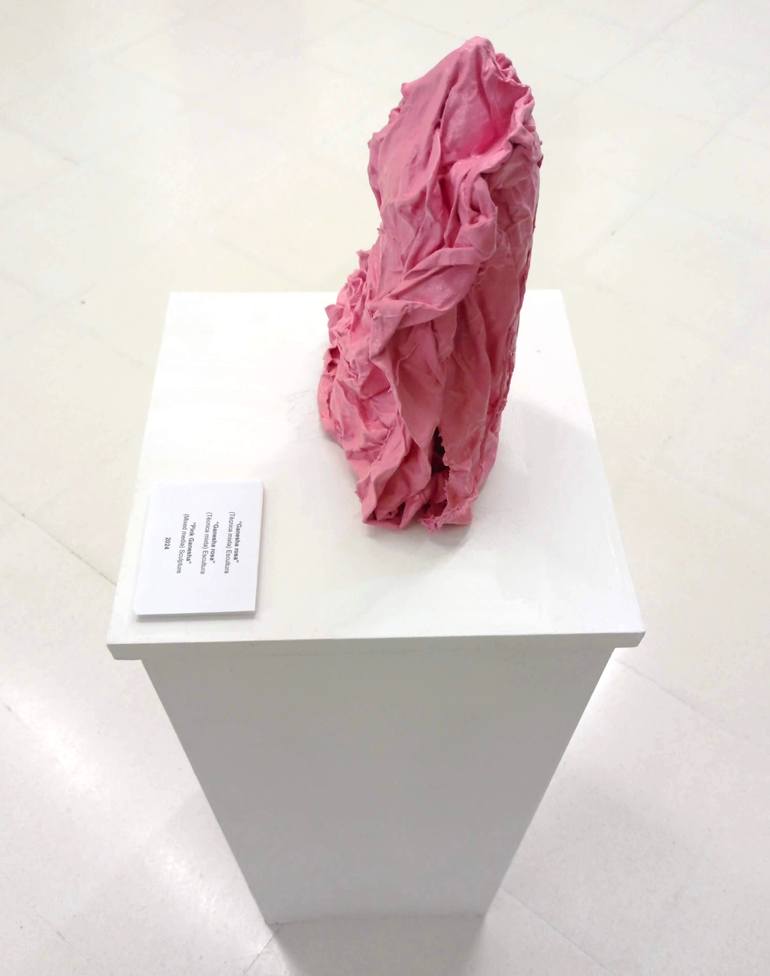 Original Abstract Expressionism Abstract Sculpture by H Moyano