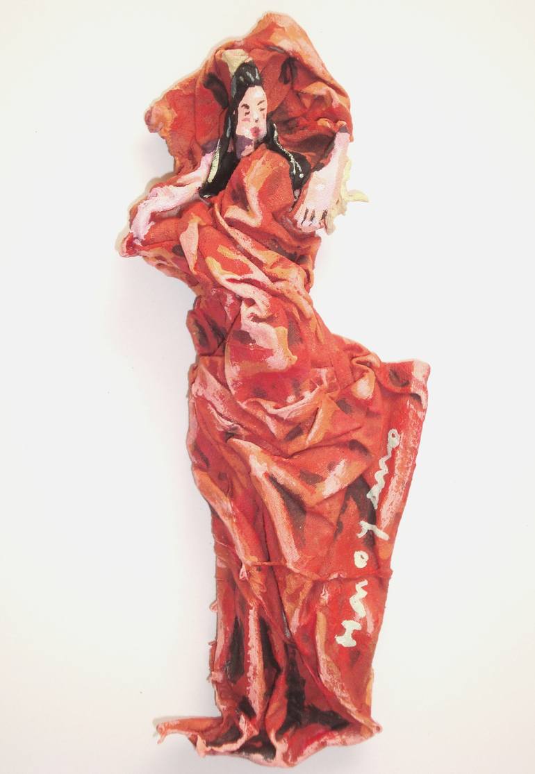 Miss Copper Sculpture by H MOYANO | Saatchi Art