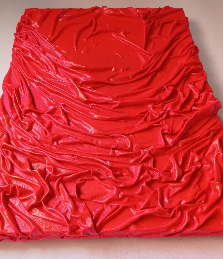 Original Abstract Expressionism Abstract Painting by H Moyano