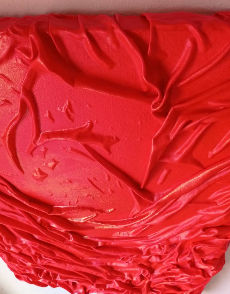 Original Abstract Expressionism Abstract Painting by H Moyano