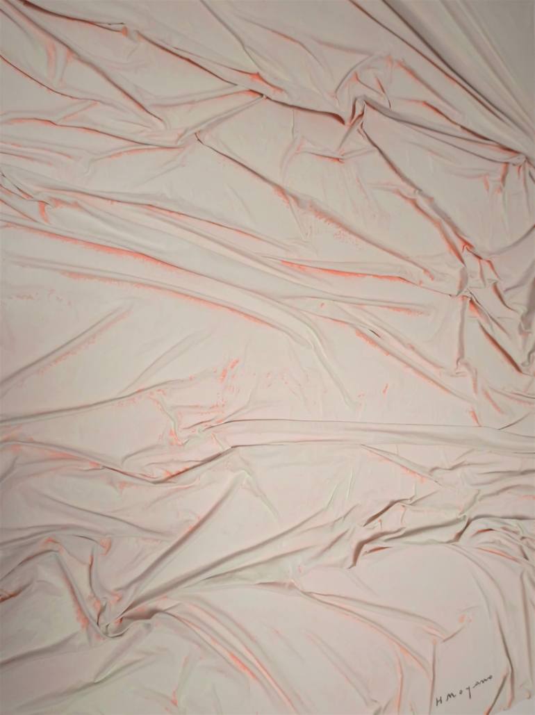 Original neo-abstract Abstract Painting by H Moyano