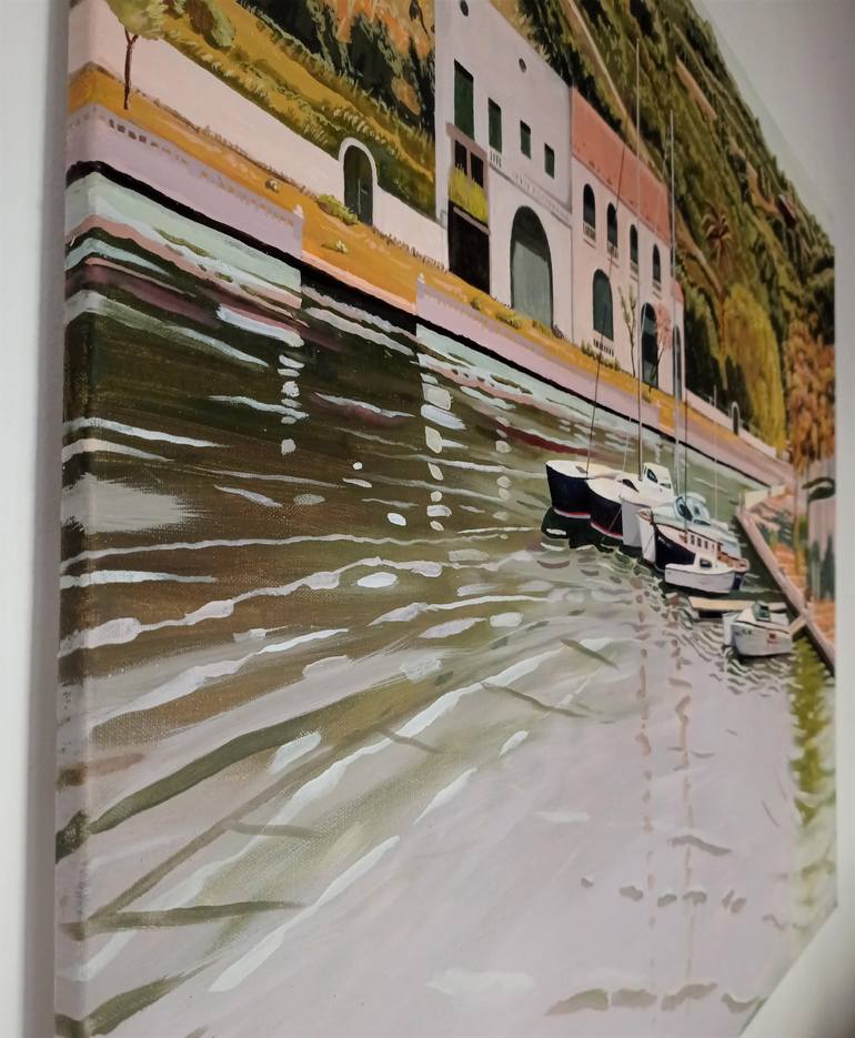 Original Figurative Nature Painting by H Moyano