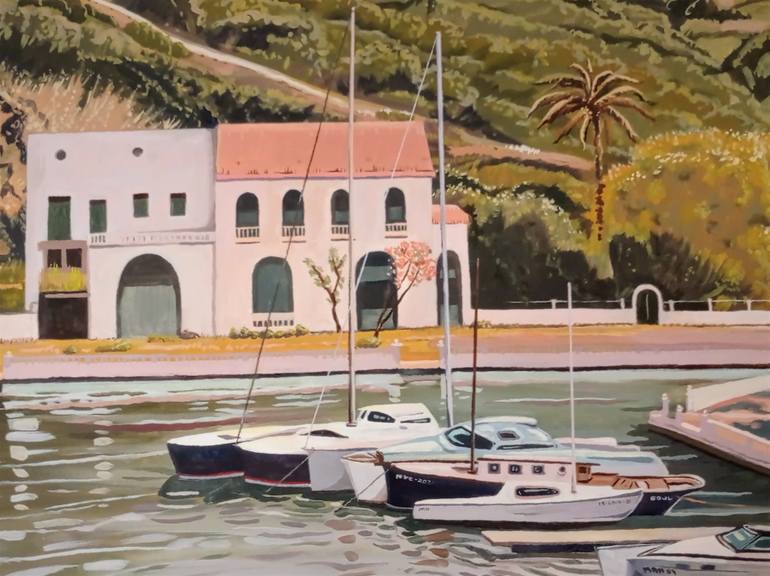 Original Figurative Nature Painting by H Moyano