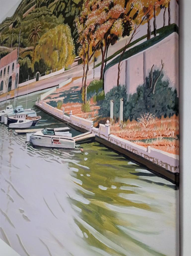 Original Figurative Nature Painting by H Moyano