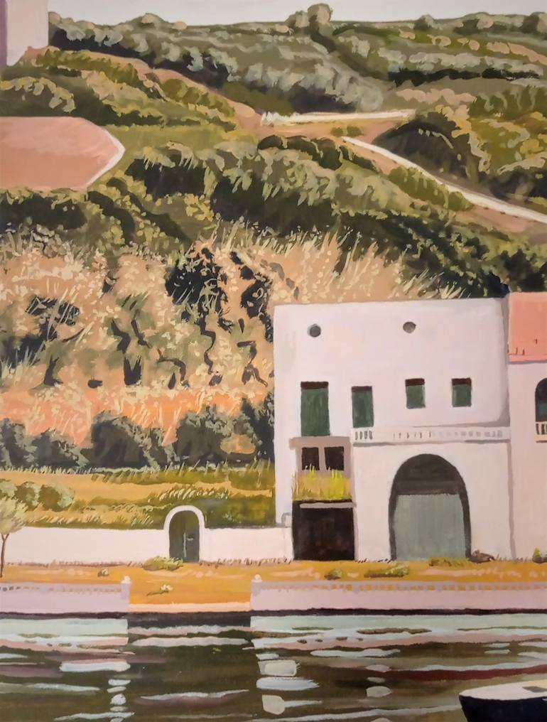 Original Figurative Nature Painting by H Moyano