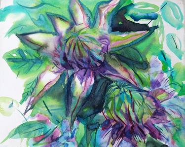 Original Realism Botanic Paintings by Olga Brink