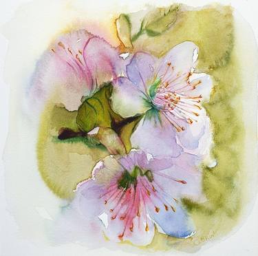 Print of Fine Art Botanic Paintings by Olga Brink