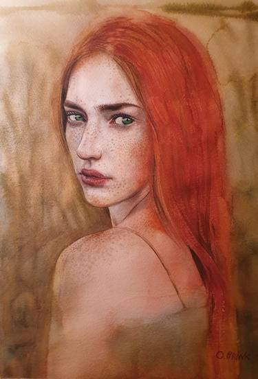 Original Women Paintings by Olga Brink