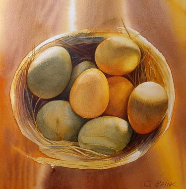 Print of Food & Drink Paintings by Olga Brink