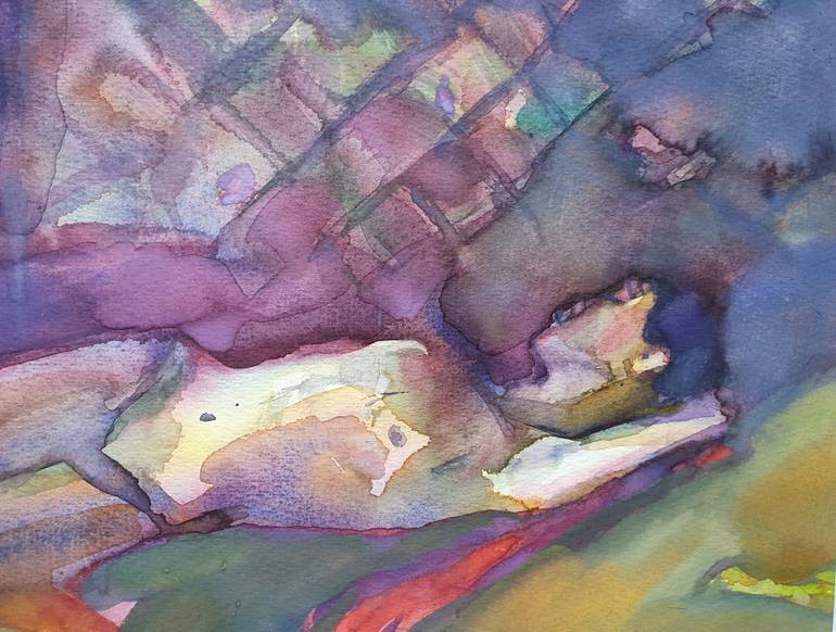 Original Contemporary Women Painting by Olga Brink Art
