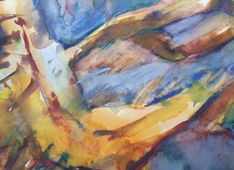 Original Contemporary Women Painting by Olga Brink Art