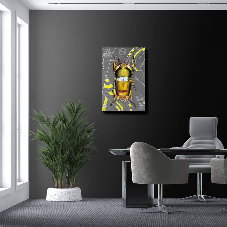 Original Abstract Pop Culture/Celebrity Digital by Alexandra Kalacheva