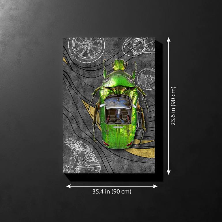 Original Abstract Pop Culture/Celebrity Digital by Alexandra Kalacheva