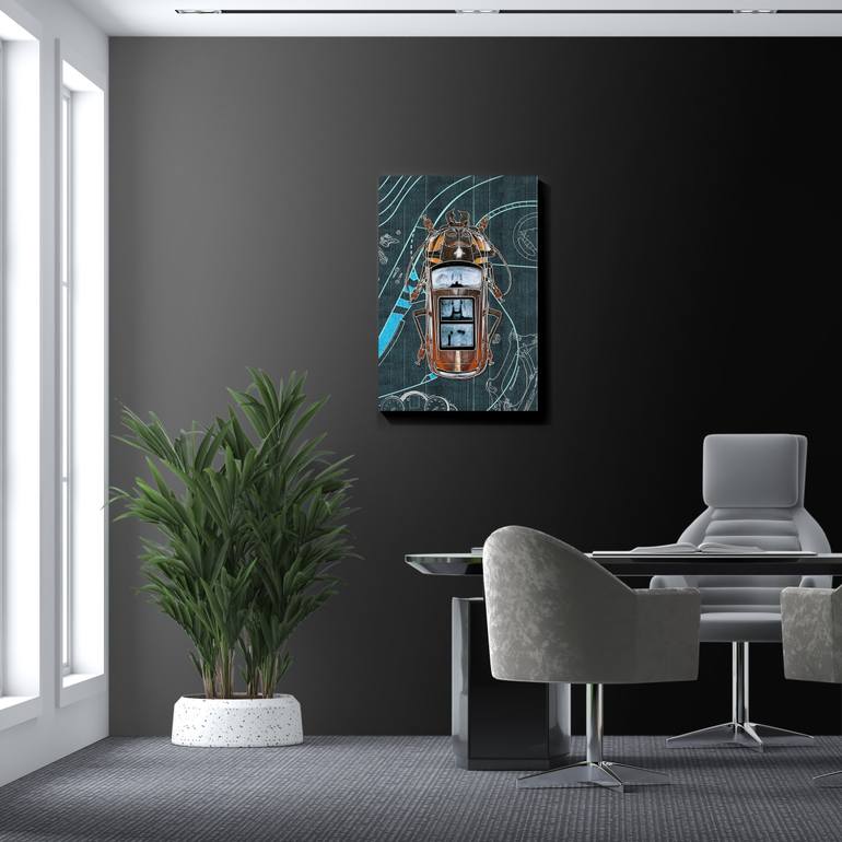 Original Abstract Pop Culture/Celebrity Digital by Alexandra Kalacheva