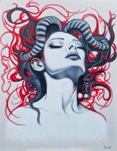 Original Abstract Fantasy Paintings by Ilona Vasileva