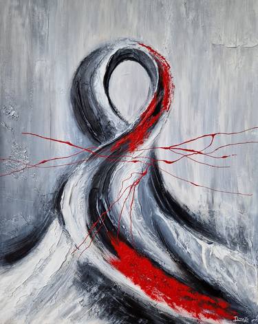 Original Modernism Abstract Painting by Ilona Vasileva