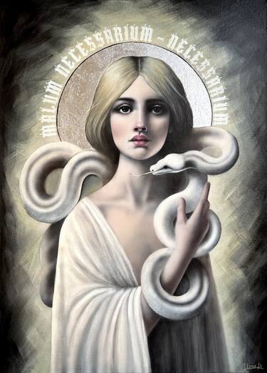 Original Surrealism Women Painting by Ilona Vasileva
