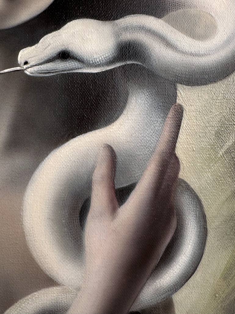 Original Surrealism Women Painting by Ilona Vasileva