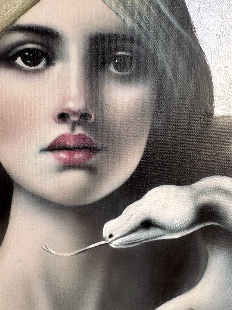 Original Surrealism Women Painting by Ilona Vasileva