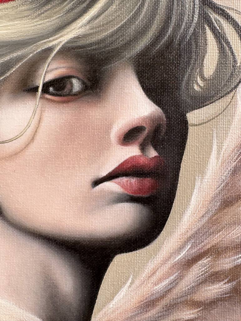 Original Surrealism Women Painting by Ilona Vasileva