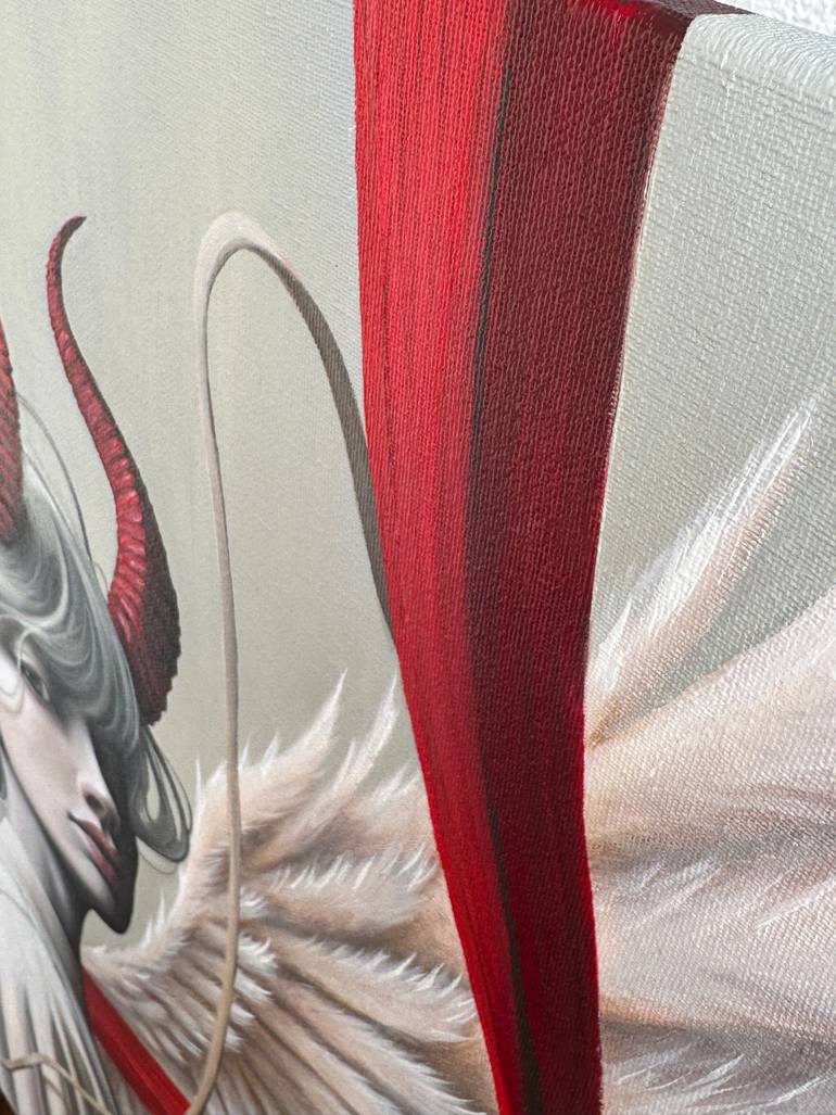 Original Surrealism Women Painting by Ilona Vasileva