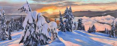 Original Fine Art Landscape Paintings by Maxim Generalov