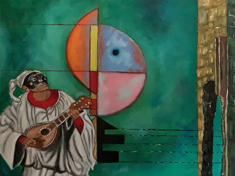 Original Figurative Abstract Paintings by Renzo Streglio