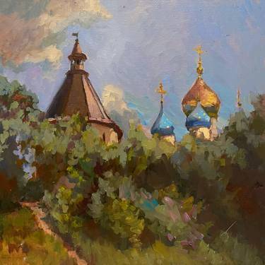 Original Impressionism Landscape Paintings by Ekaterina Tomilovskaya