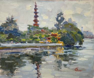 Original Impressionism Landscape Paintings by Ekaterina Tomilovskaya