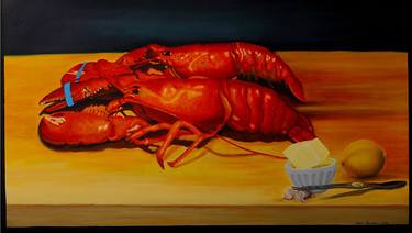 Original Realism Food Paintings by Manon Germain