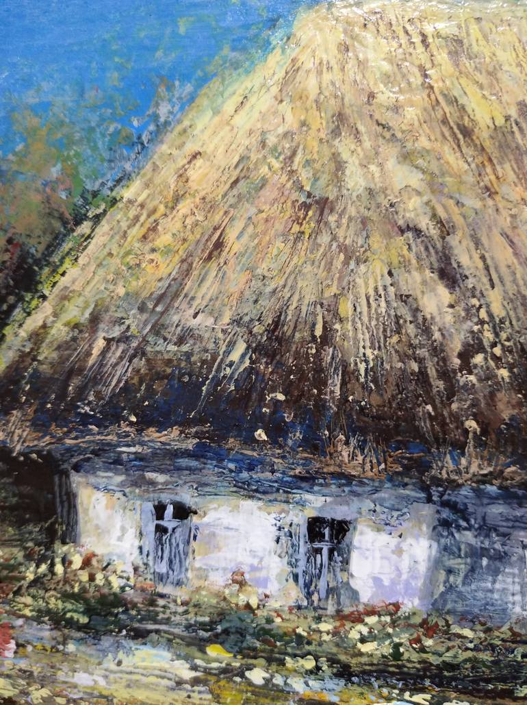 Original Folk Family Painting by Vitaliy Kaschey