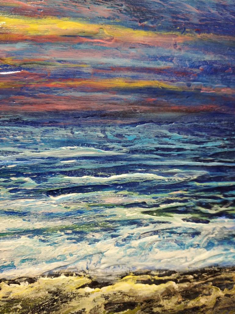 Original Seascape Painting by vitaliy kaschey