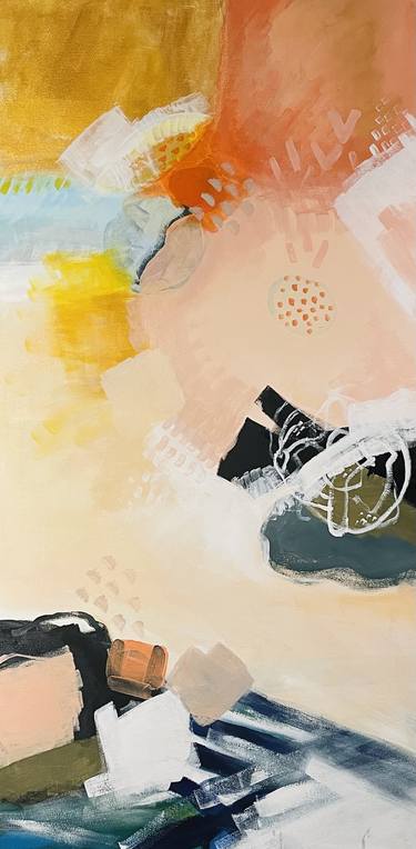 Original Fine Art Abstract Paintings by Katherine Irvin