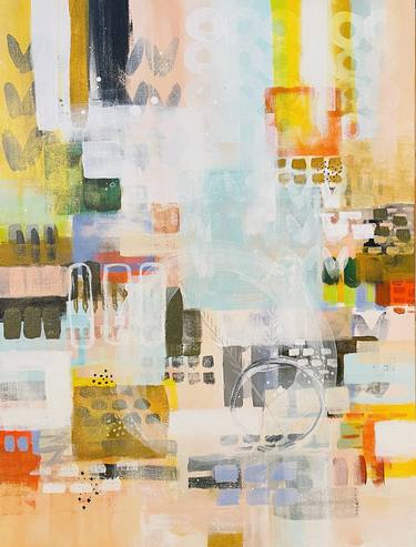 Original Modern Abstract Painting by Katherine Irvin