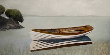 Original Fine Art Boat Digital by Wendy Hume Ginsberg