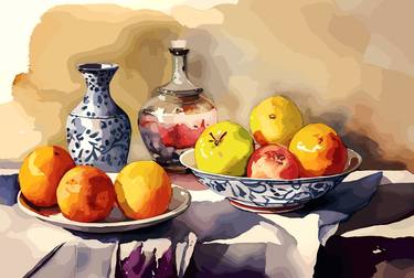 Print of Fine Art Still Life Digital by Viktor Levchenko