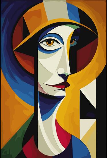 Print of Abstract Women Digital by Viktor Levchenko