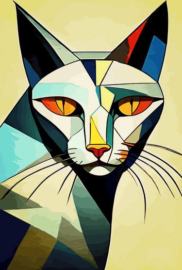 Print of Conceptual Cats Digital by Viktor Levchenko