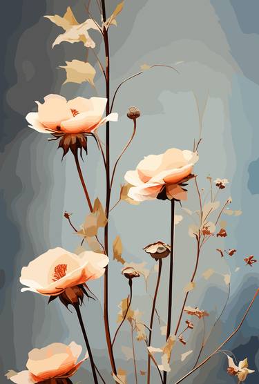 Print of Conceptual Floral Digital by Viktor Levchenko