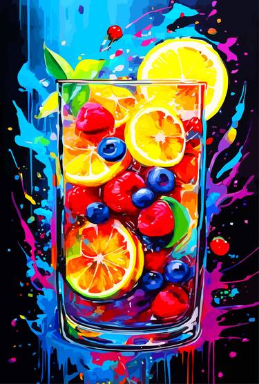Print of Food & Drink Digital by Viktor Levchenko