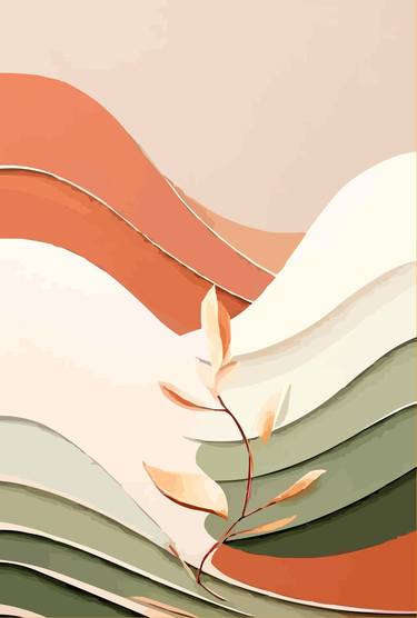 Print of Abstract Botanic Digital by Viktor Levchenko