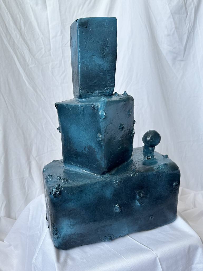 Original Abstract Expressionism Architecture Sculpture by Nelly Doig