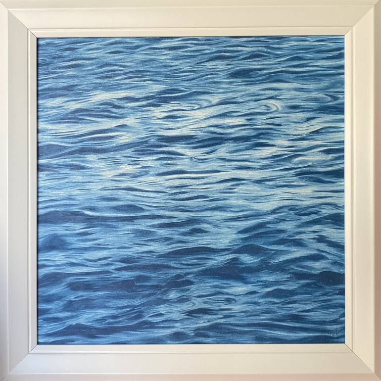 Original Seascape Painting by Buse Özdemir