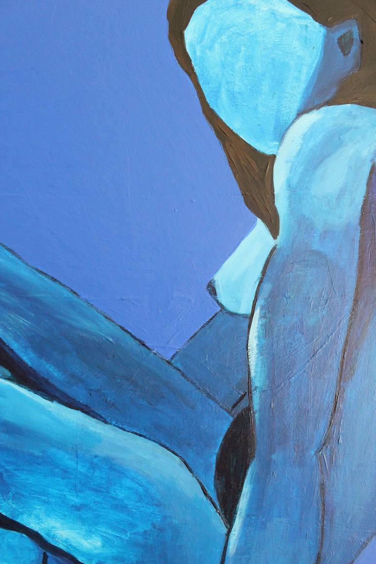 Original Figurative Nude Painting by Beatrice Bodasca